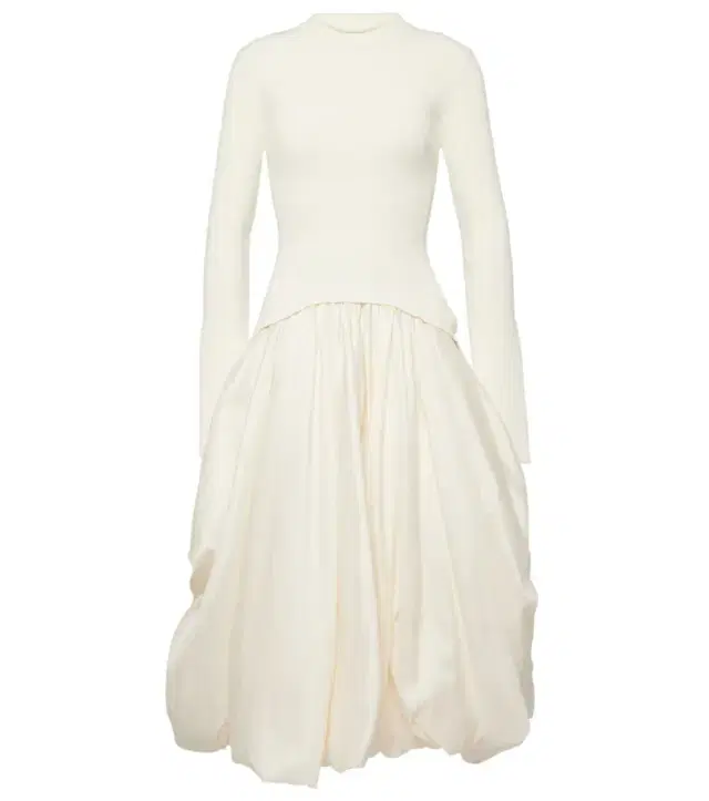 Simkhai Kenlie taffeta-trimmed midi dress