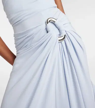Simkhai Emma draped jersey bustier gown | Thumbnail 3