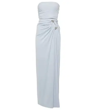 Simkhai Emma draped jersey bustier gown | Thumbnail 1