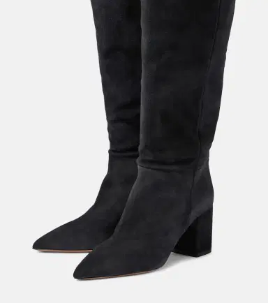 Paris Texas Anja suede over-the-knee boots | Thumbnail 3