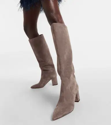 Paris Texas Anja 70 suede boots | Thumbnail 6