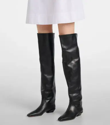 Paris Texas Bettina leather over-the-knee boots | Thumbnail 6