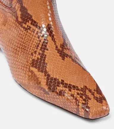 Paris Texas Bettina snake-effect leather knee-high boots | Thumbnail 4