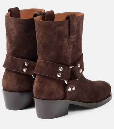 Paris Texas Roxy 45 suede biker boots | Thumbnail 3