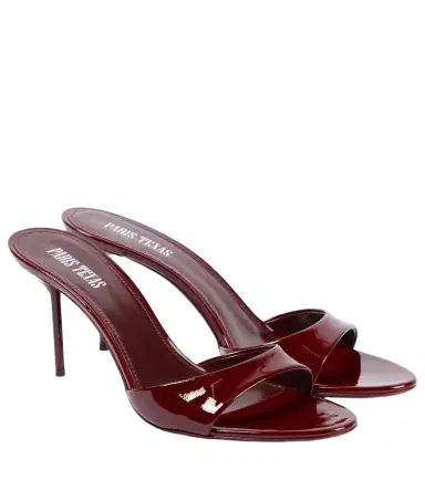 Paris Texas Lidia 70 patent leather mules | Thumbnail 1