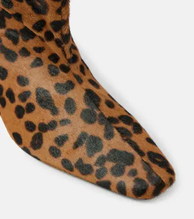 Toteme Wide Shaft calf hair knee-high boots | Thumbnail 2