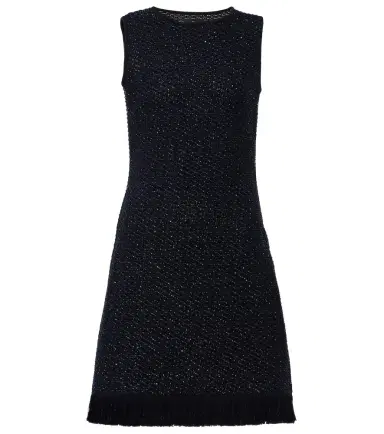 Oscar de la Renta Cotton-blend tweed minidress | Thumbnail 1