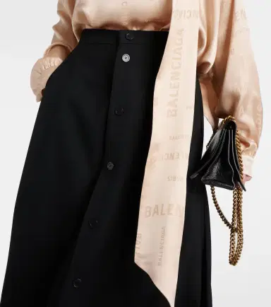 Balenciaga Wool maxi skirt | Thumbnail 3 Balenciaga Wool maxi skirt | Thumbnail 3