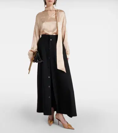 Balenciaga Wool maxi skirt | Thumbnail 4 Balenciaga Wool maxi skirt | Thumbnail 4