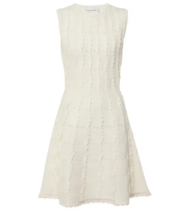 Oscar de la Renta Knitted minidress