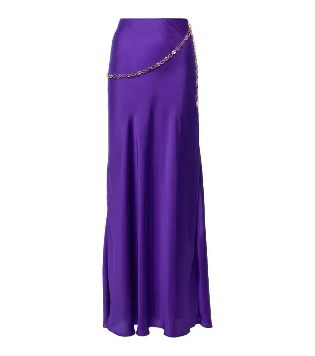 Rabanne Chain-detail maxi skirt