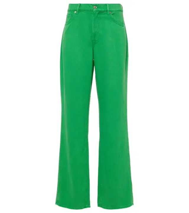 7 For All Mankind Tess high-rise straight jeans