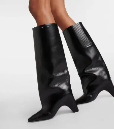 Coperni Bridge leather knee-high boots | Thumbnail 2