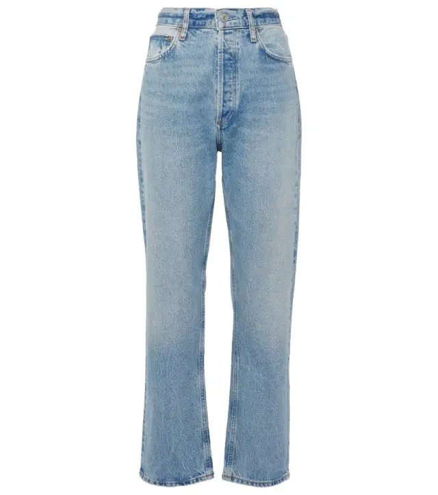Agolde 90's Pinch Waist high-rise straight jeans