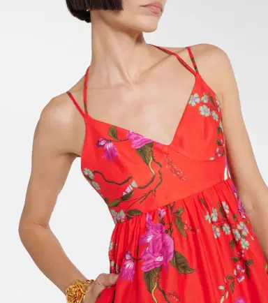 Erdem Floral cotton-blend midi dress | Thumbnail 2
