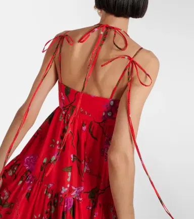 Erdem Floral cotton-blend midi dress | Thumbnail 4
