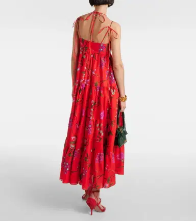 Erdem Floral cotton-blend midi dress | Thumbnail 6