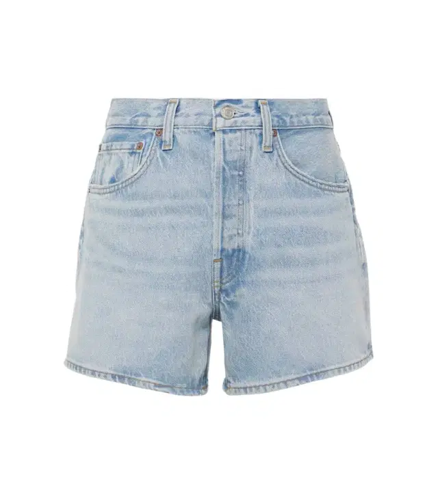Agolde Parker mid-rise denim shorts