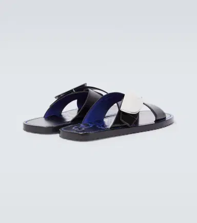 Burberry EKD Leather sandals | Thumbnail 5