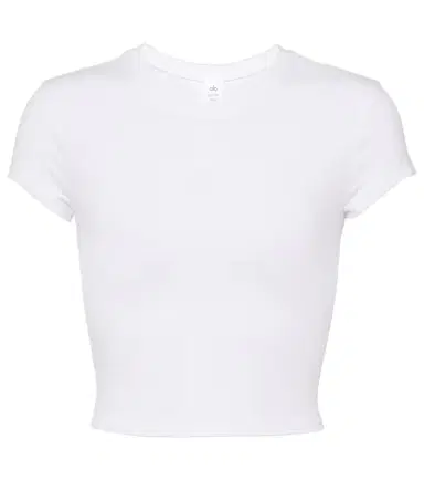 Alo Yoga Alosoft cropped jersey T-shirt | Thumbnail 1