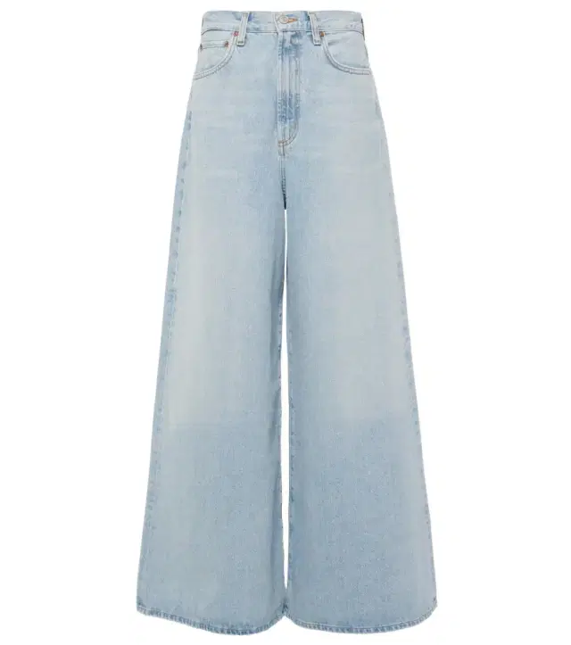 Agolde Nolan mid-rise wide-leg jeans