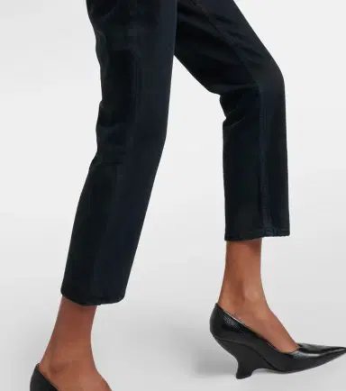 Agolde Riley Crop high-rise slim jeans | Thumbnail 4