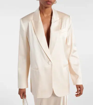 The Sei Oversized silk blazer | Thumbnail 2 The Sei Oversized silk blazer | Thumbnail 2