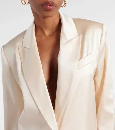 The Sei Oversized silk blazer | Thumbnail 4 The Sei Oversized silk blazer | Thumbnail 4
