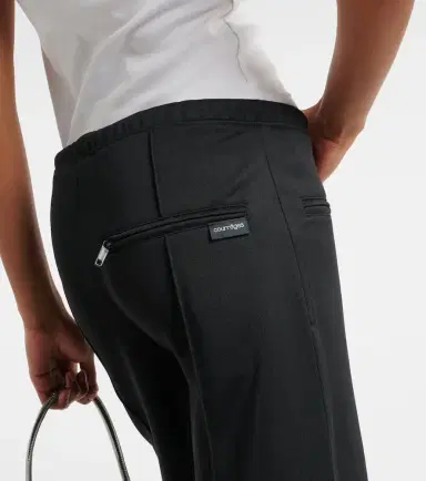Courreges Courrèges Interlock logo jersey track pants | Thumbnail 4