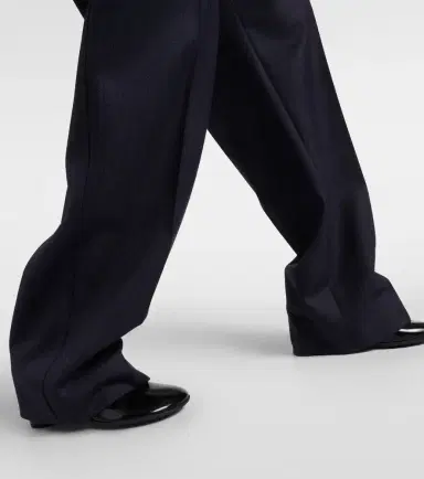 Bottega Veneta Striped high-rise wool straight pants | Thumbnail 5 Bottega Veneta Striped high-rise wool straight pants | Thumbnail 5