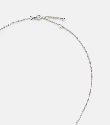 Repossi Serti Sur Vide 18kt white gold pendant necklace with diamonds | Thumbnail 2 Repossi Serti Sur Vide 18kt white gold pendant necklace with diamonds | Thumbnail 2