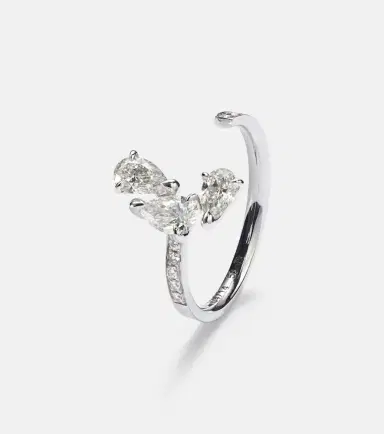 Repossi Serti sur Vide 18kt white gold ring with diamonds | Thumbnail 2 Repossi Serti sur Vide 18kt white gold ring with diamonds | Thumbnail 2