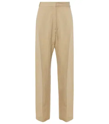 Tove Gabrielle high-rise linen wide-leg pants | Thumbnail 1