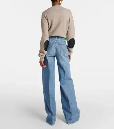 Bottega Veneta Mid-rise wide-leg jeans | Thumbnail 4