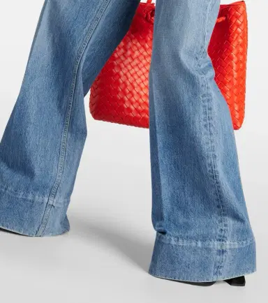 Bottega Veneta Mid-rise wide-leg jeans | Thumbnail 5