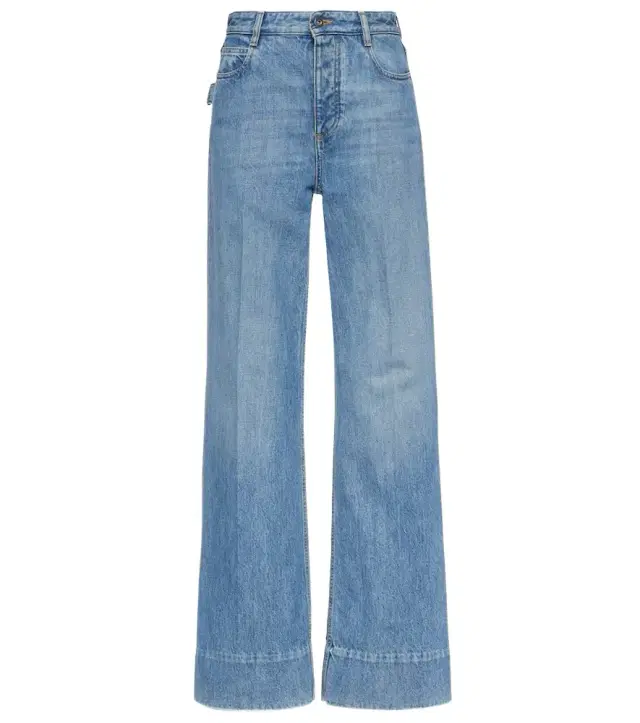 Bottega Veneta Mid-rise wide-leg jeans