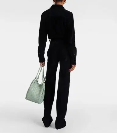 Bottega Veneta High-rise cotton corduroy straight pants | Thumbnail 3