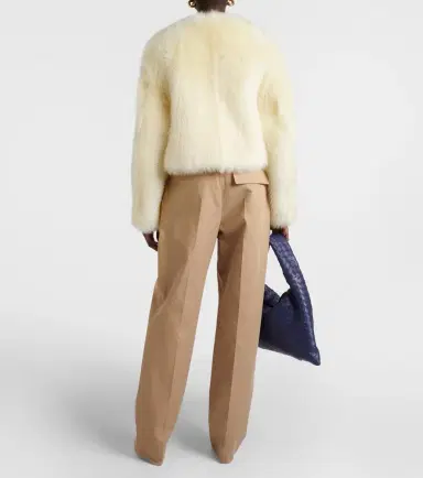 Bottega Veneta Cropped shearling jacket | Thumbnail 2