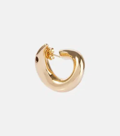Bottega Veneta 18kt gold-plated sterling silver earrings | Thumbnail 5