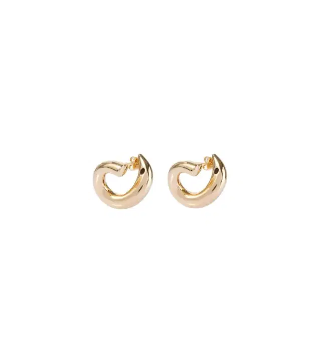 Bottega Veneta 18kt gold-plated sterling silver earrings