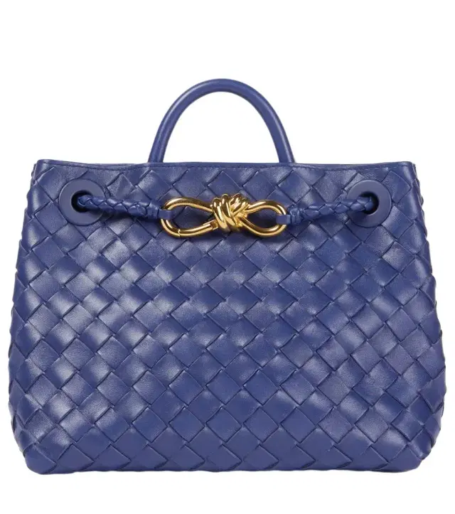 Andiamo Intrecciato Small leather tote bag