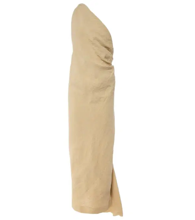 Tove Riya draped linen maxi dress