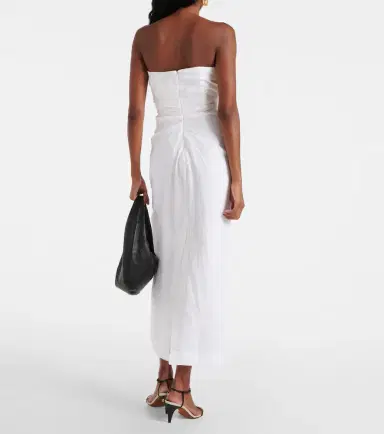 Tove Bridal Sabella linen maxi dress | Thumbnail 2 Tove Bridal Sabella linen maxi dress | Thumbnail 2