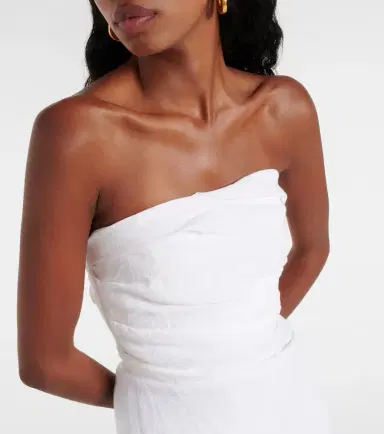 Tove Bridal Sabella linen maxi dress | Thumbnail 3 Tove Bridal Sabella linen maxi dress | Thumbnail 3