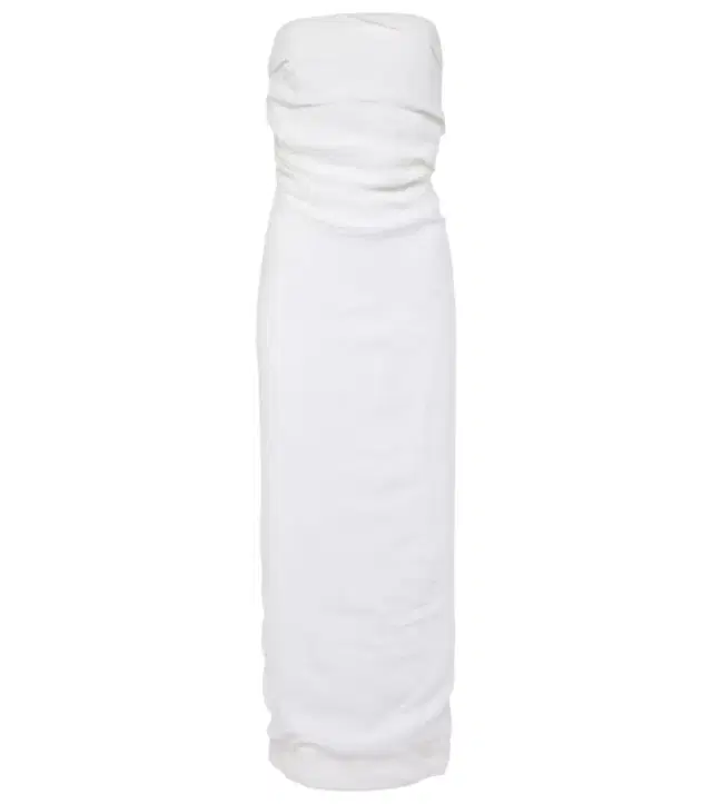 Tove Bridal Sabella linen maxi dress