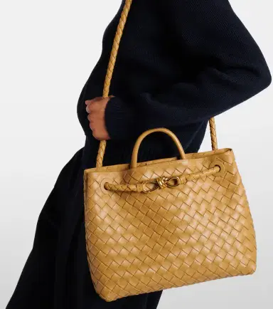 Bottega Veneta Andiamo Intrecciato Medium leather tote bag | Thumbnail 5