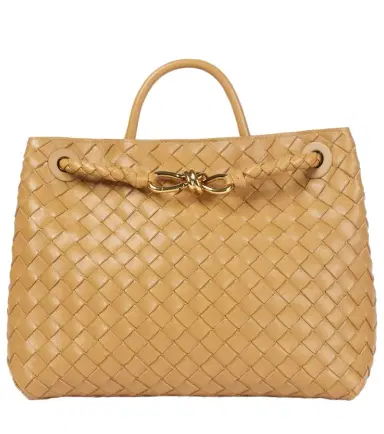 Bottega Veneta Andiamo Intrecciato Medium leather tote bag | Thumbnail 1