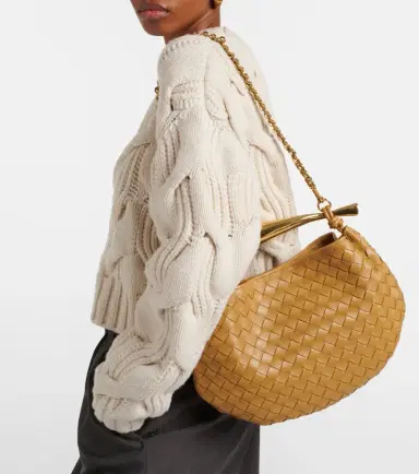 Bottega Veneta Sardine Chain Intrecciato leather shoulder bag | Thumbnail 5