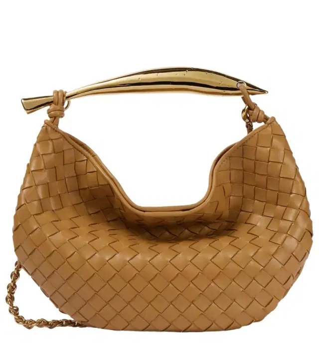 Bottega Veneta Sardine Chain Intrecciato leather shoulder bag