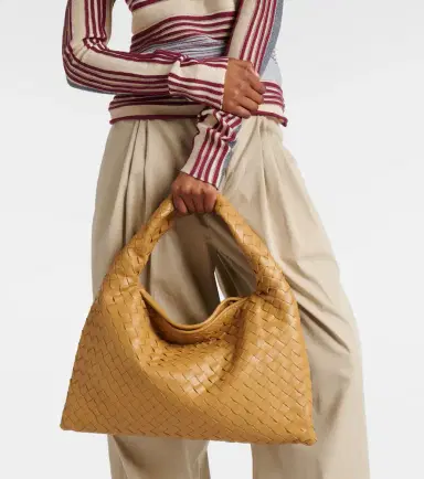 Bottega Veneta Hop Intrecciato leather tote bag | Thumbnail 2 Bottega Veneta Hop Intrecciato leather tote bag | Thumbnail 2